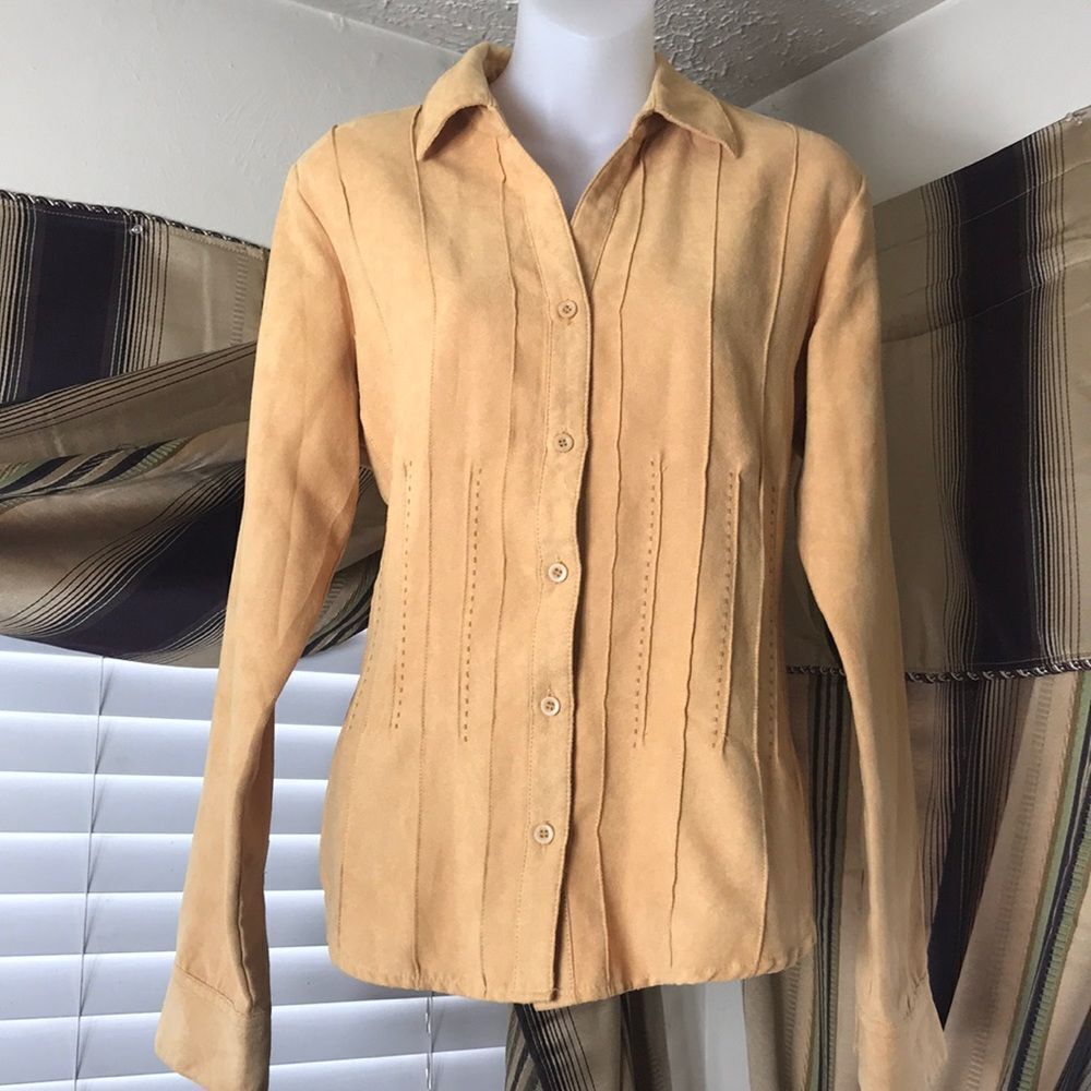 Front Detail and Button Front Detail Blouse